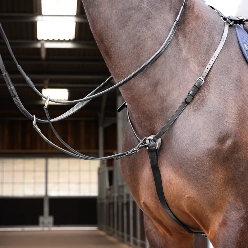 Shires Velociti GARA Hunt Weight Breastplate - Black