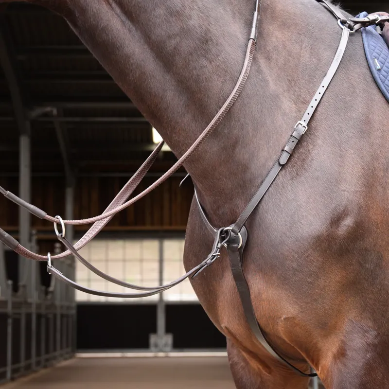 Shires Velociti GARA Hunt Weight Breastplate - Havana