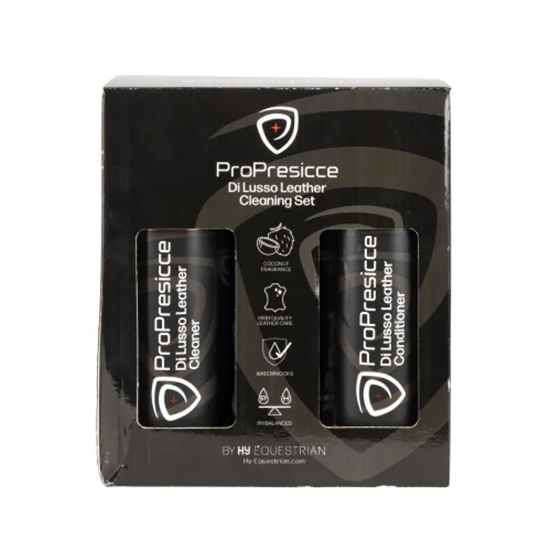 Hy Equestrian ProPresicce Di Lusso Cleaning Set - Black
