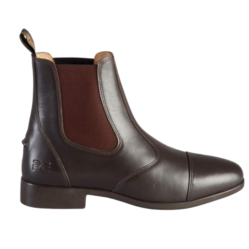 Premier Equine Torlano Leather Chelsea Paddock Boot - Brown-1