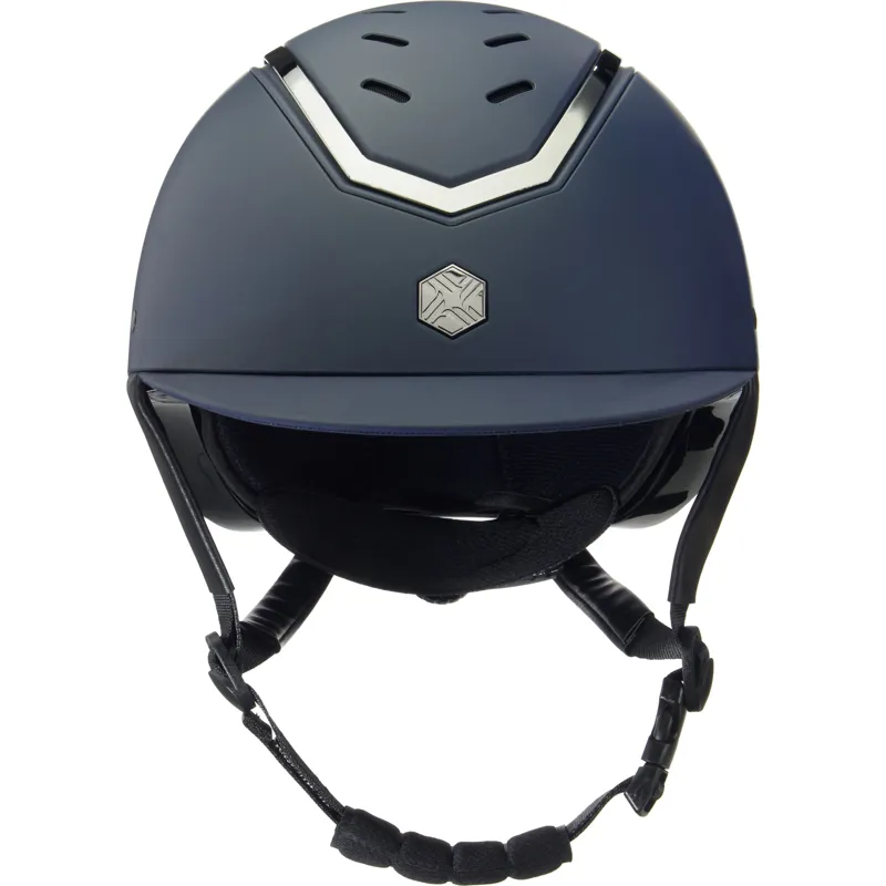 EQX Kylo Riding Hat - Navy Matte/Pewter-1