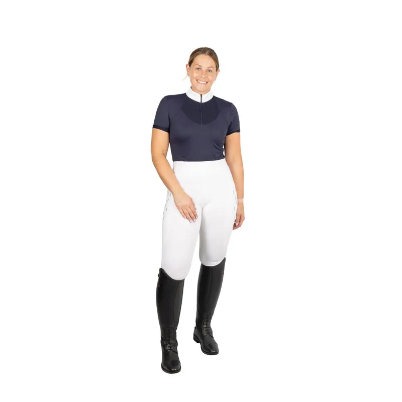 Hy Equestrian Lennon Show Shirt - Navy