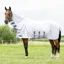 Hy Equestrian Stormx Empra Gladiator UV Combi Fly Rug - White/Lilac