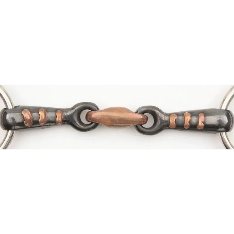 Shires Three Ring Sweet Iron Ring Dutch Gag with Lozenge -1