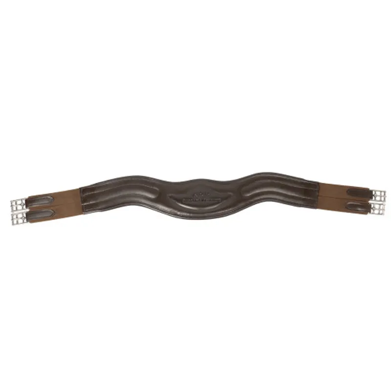 Supreme Products Pro Performance Anatomical Leather Girth - Brown
