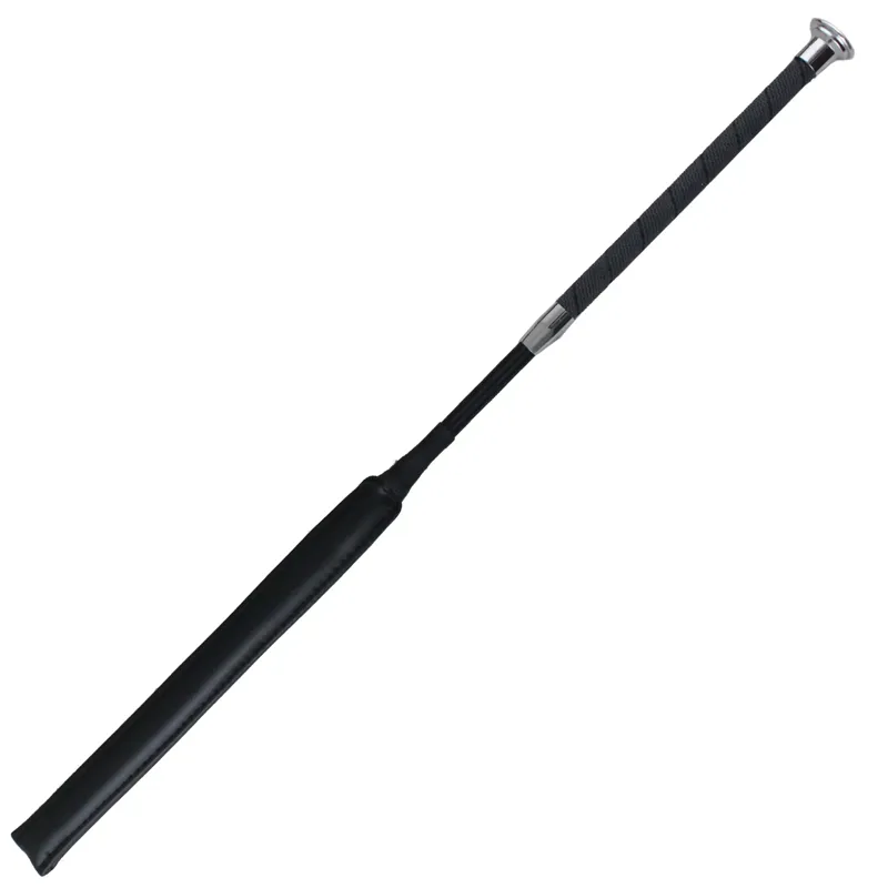 Woof Wear Pro Showjumping Bat - Black/Silver