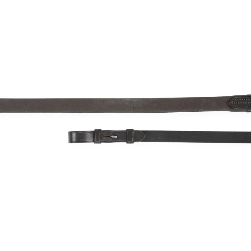 Shires Velociti GARA Extreme Rubber Grip Reins - Havana