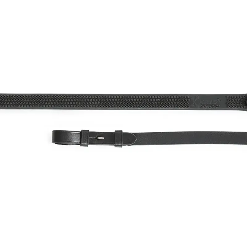 Shires Velociti GARA Eventa Rubber Grip Reins - Black