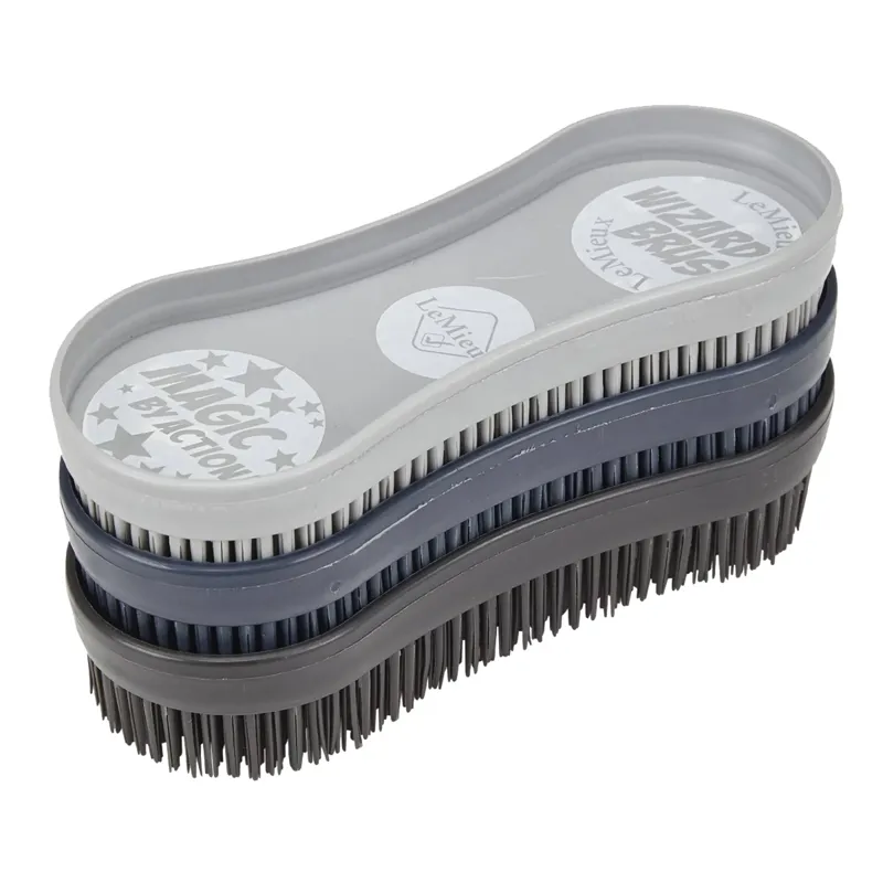 LeMieux Wizard Brush Trio - Navy/Grey/Black