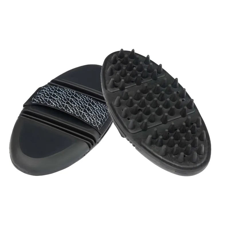 LeMieux Flexi Massage Brush - Black