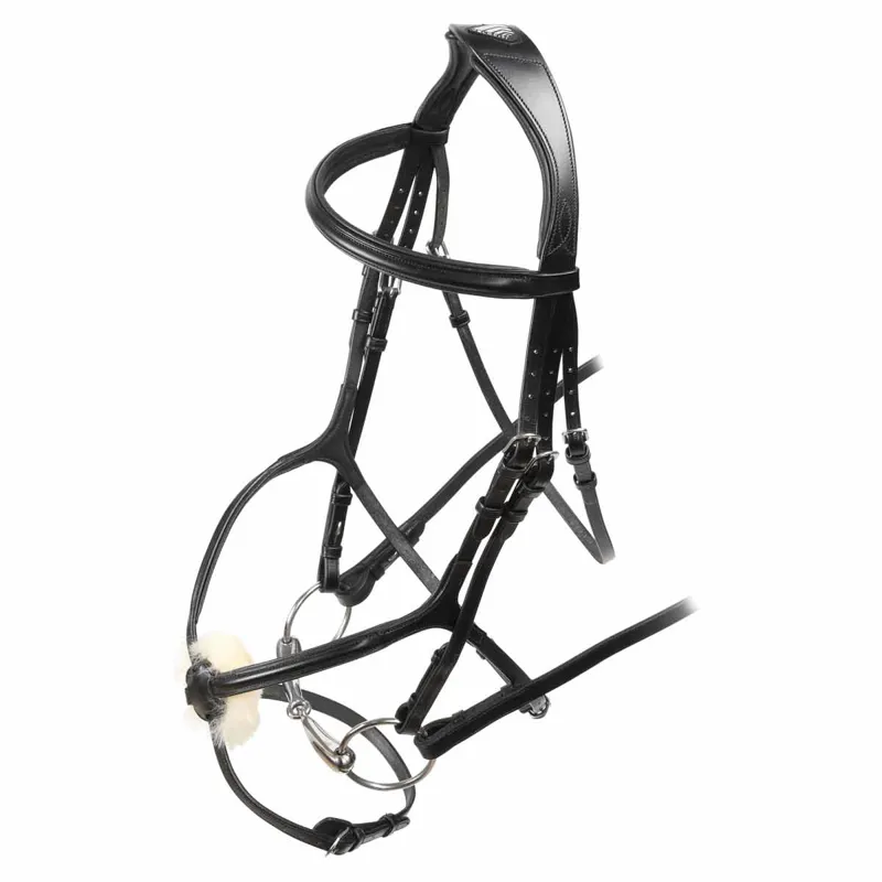 Shires Velociti RAPIDA Grackle Bridle - Black-1