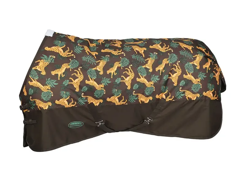 WeatherBeeta ComFiTec Tyro 50g Lite Plus Turnout Rug - Jungle Print-2