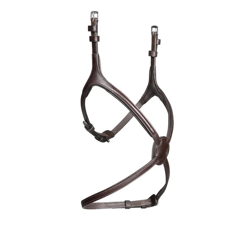 Shires Velociti Lusso Grackle Noseband - Havana