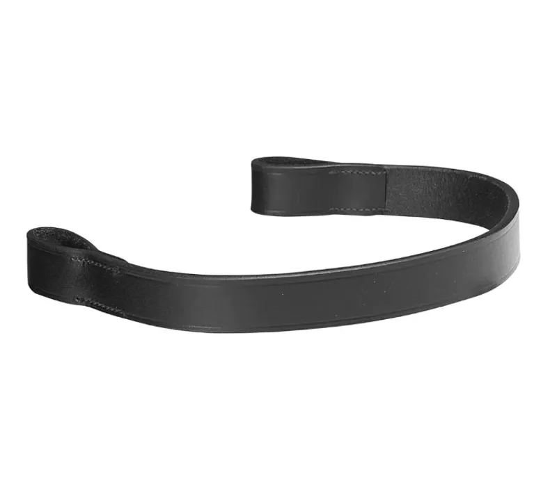 Shires Velociti RAPIDA Flat Browband - Black