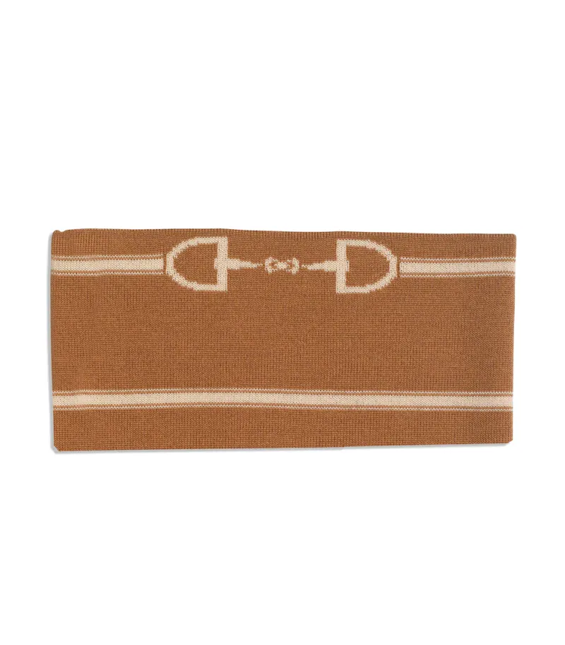 Waring Brooke Snaffle Headband/Snood - Tan