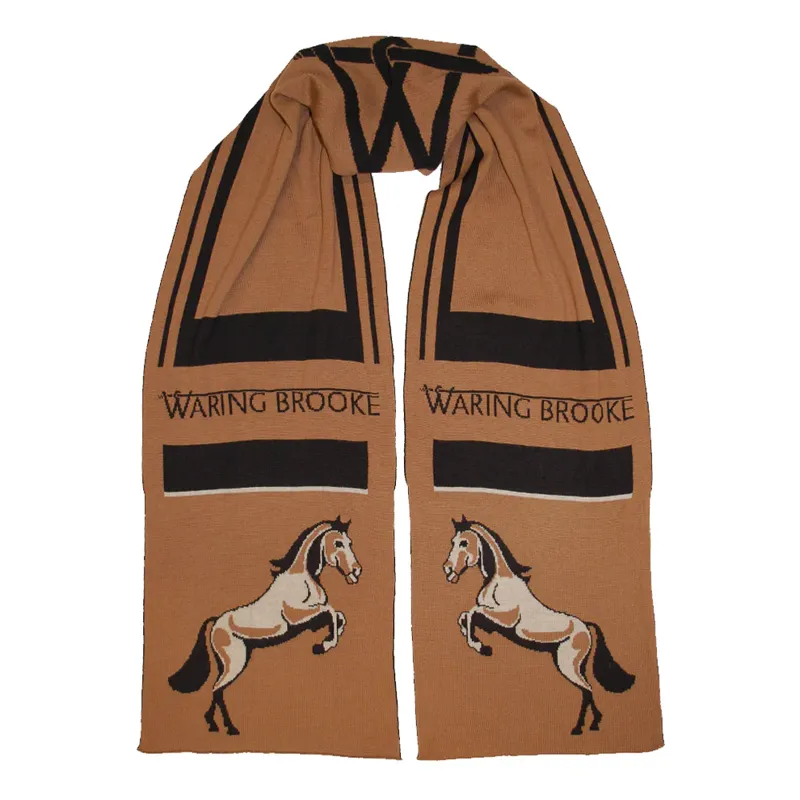 Waring Brooke Stallion Scarf - Tan