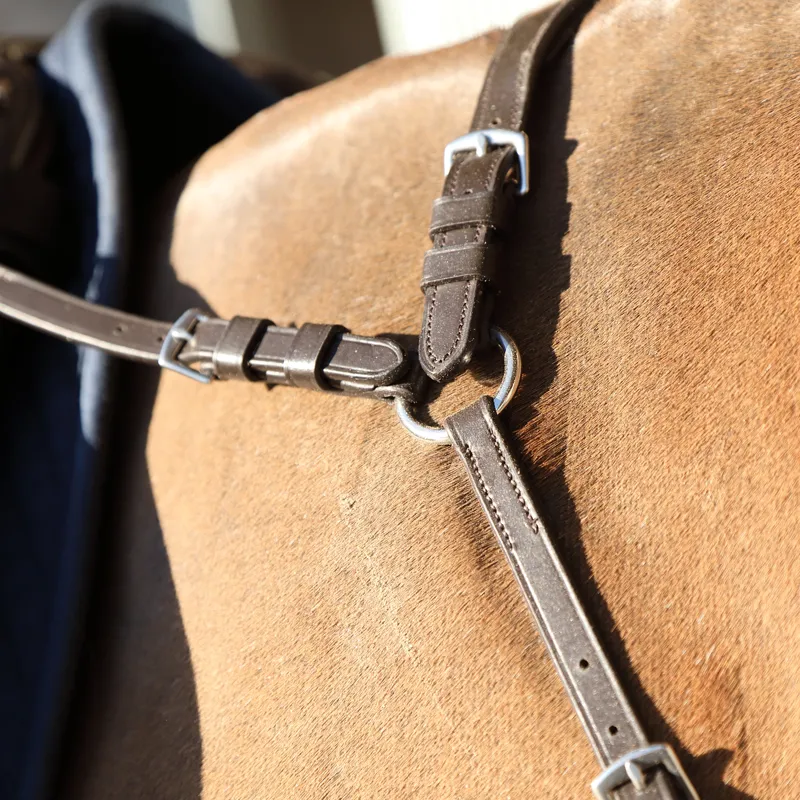 Shires Velociti RAPIDA Ergonomic Breastplate - Havana-2