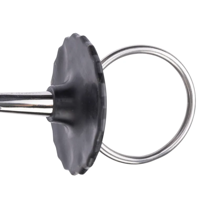 Shires Ergonomic Silicon Bit Guards - Black-3