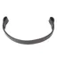Shires Velociti Lusso Flat Browband - Havana