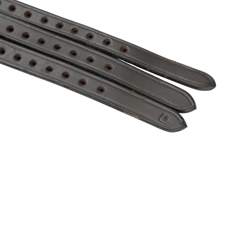 Shires Velociti Lusso Universal Headpiece - Havana-3