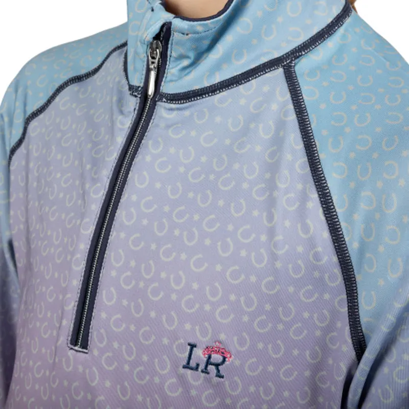 Lucky Star Base Layer By Little Rider - Navy/Pink-1