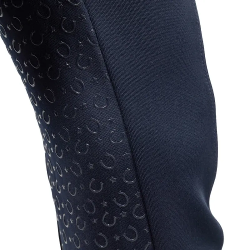 Lucky Star Riding Tights By Little Rider - Navy/Pink-3
