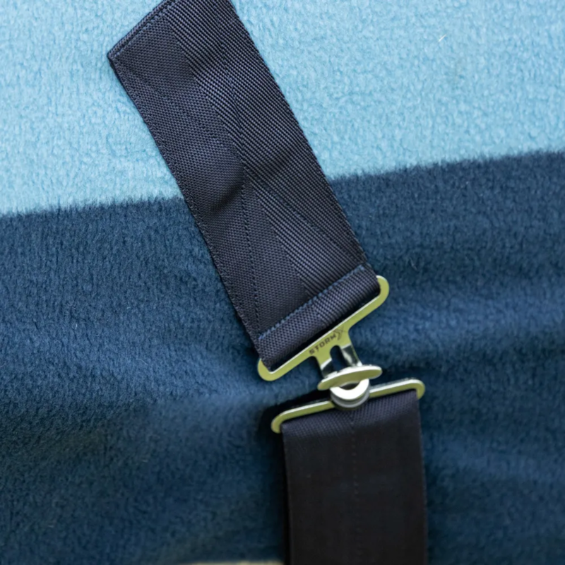 StormX Empra Newmarket Fleece Rug - Navy/Blue/Beige-3