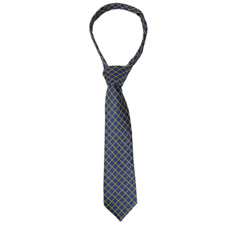 Supreme Products Show Tie - Navy/Mustard