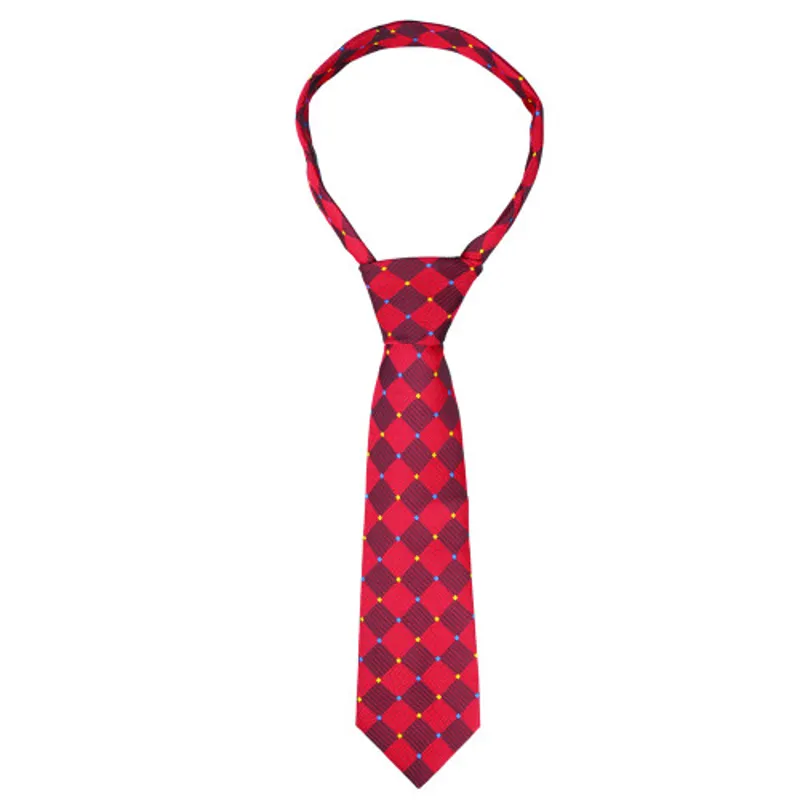 Supreme Products Show Tie - Red/Navy/Yellow Diamonds