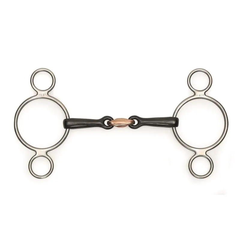 Shires Sweet Iron Two Ring Gag Bit