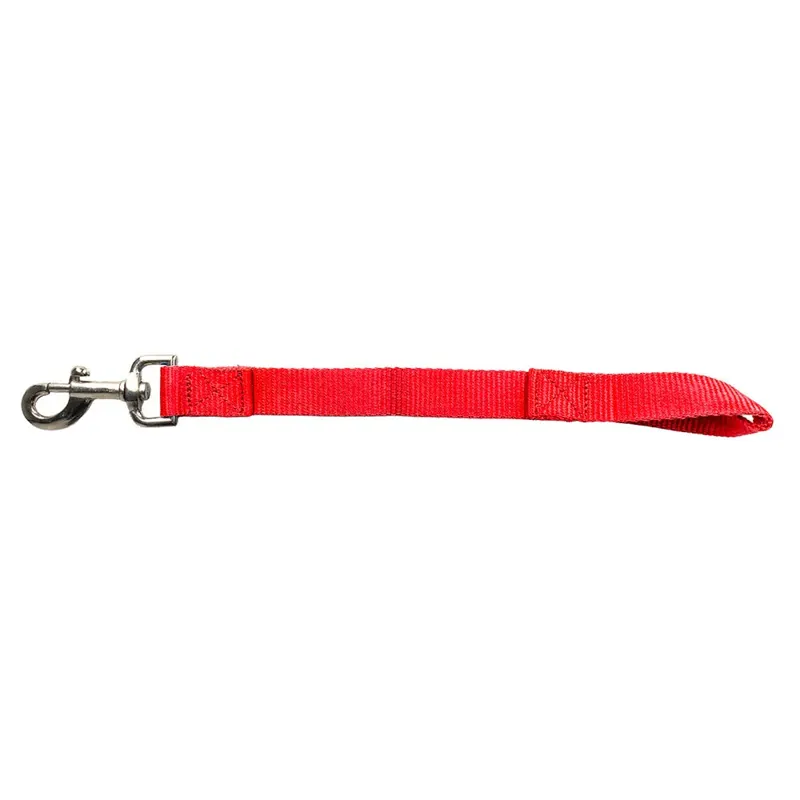 Hy Equestrian Multipurpose Stable Strap With Clip - Red