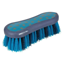 Hy Equestrian ProGroom Star Easy Grip Dandy Brush - Teal/Navy