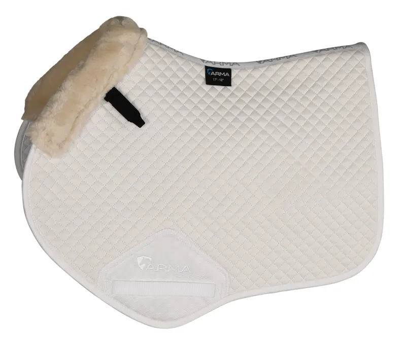 Shires ARMA SupaFleece Jump Saddlecloth - Natural