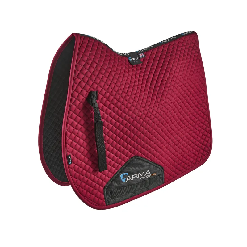 Shires ARMA Saddlecloth - Raspberry