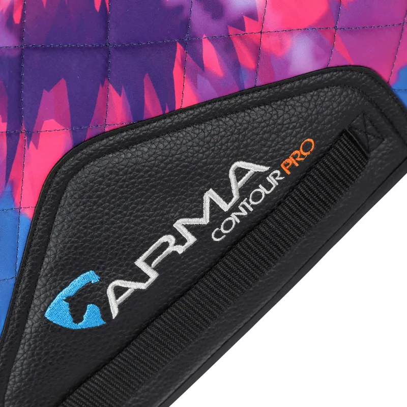 Shires ARMA Sport XC Saddlecloth - Pink Tie Dye-3