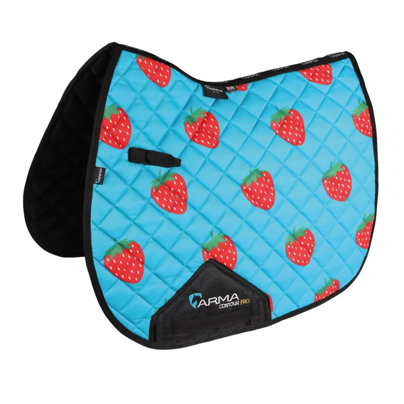 Shires ARMA Fruity Saddlecloth - Strawberry