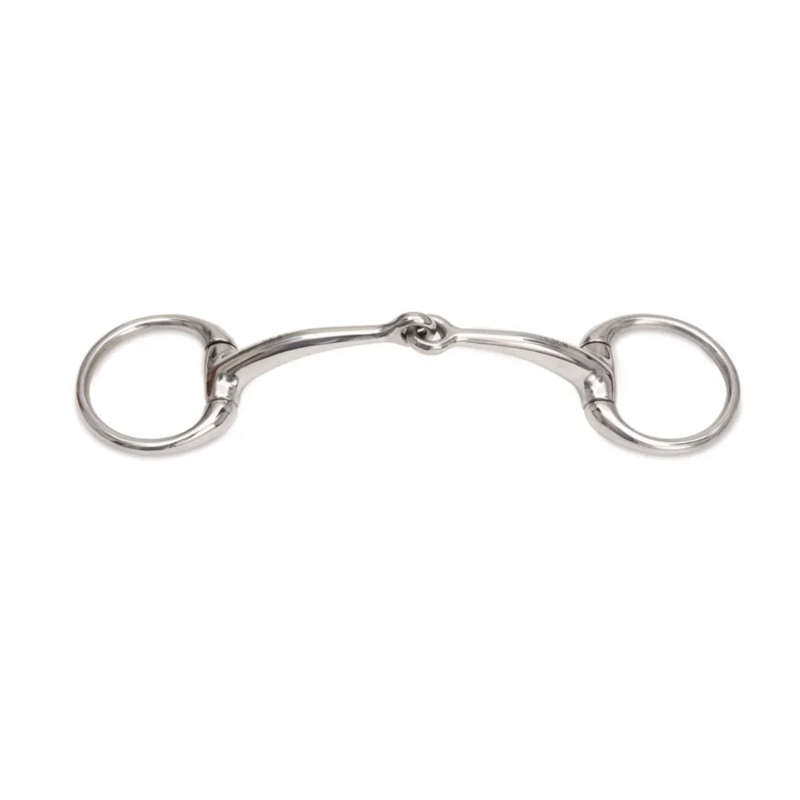 Shires Small Ring Curved Mouth Eggbutt Bit