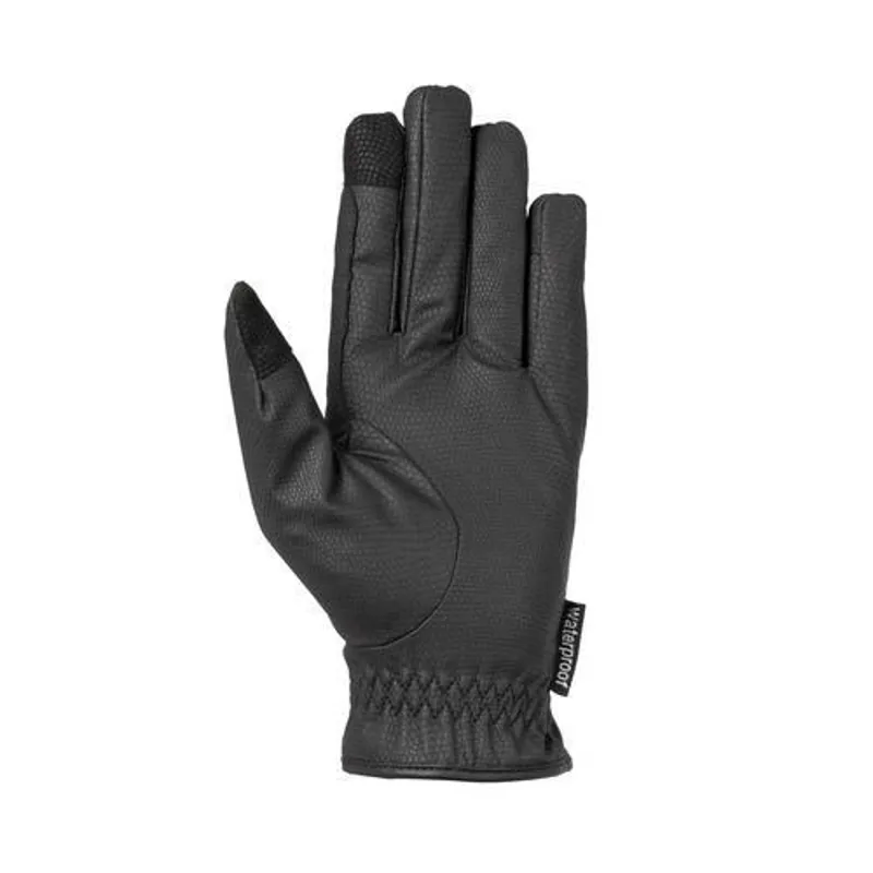 Hy Equestrian Elevate Hydro-Repel Thinsulate Riding Gloves - Black-1
