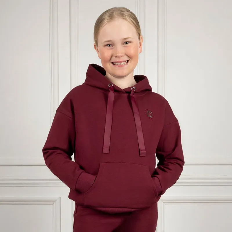 Coldstream NG Childs Cheswick Diamante Hoodie - Windsor Wine