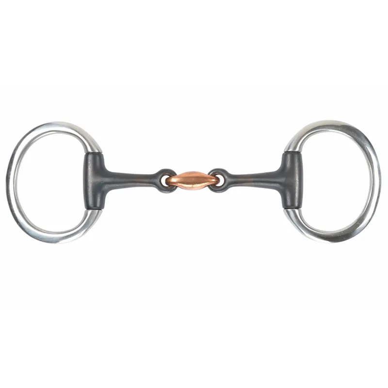 Shires Sweet Iron Lozenge Flat Ring Eggbutt Bit