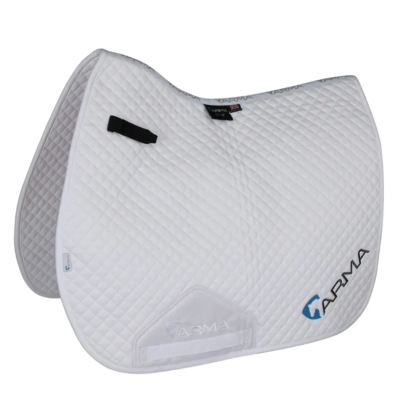 Shires ARMA Branded GP Saddlecloth - White