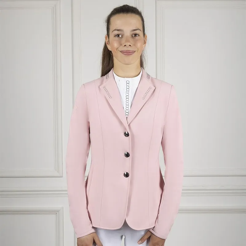 Coldstream Ladies Clarilaw Diamante Show Jacket - Blush Pink