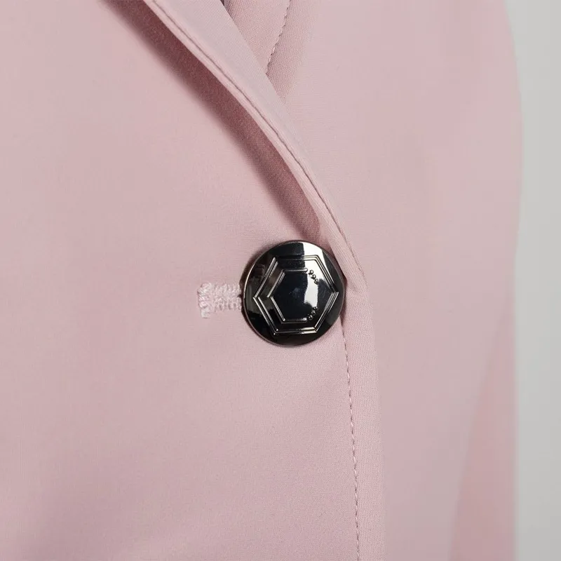 Coldstream Ladies Clarilaw Diamante Show Jacket - Blush Pink-6