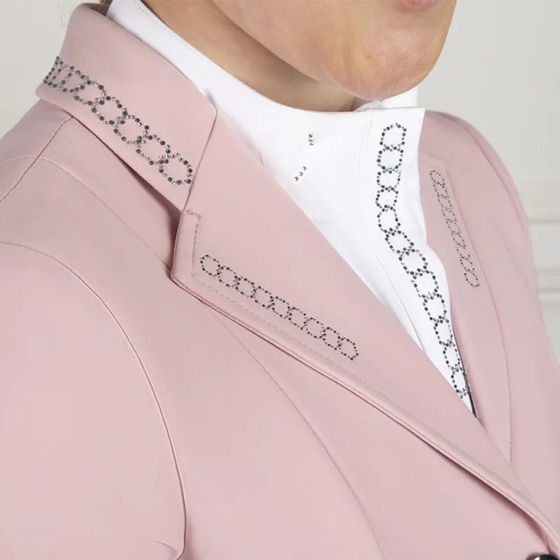 Coldstream Next Gen Clarilaw Diamante Show Jacket - Blush Pink-2