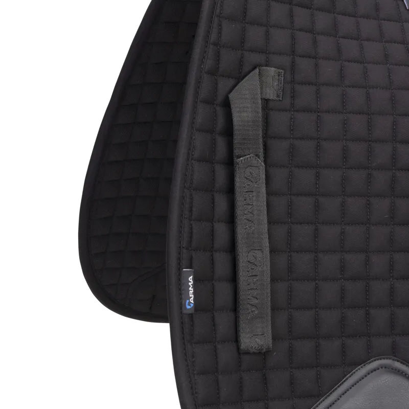 Shires ARMA Deluxe Cotton Numnah - Black-3