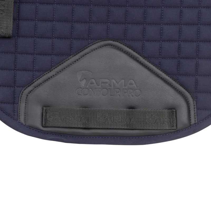 Shires ARMA Deluxe Cotton Numnah - Navy-1