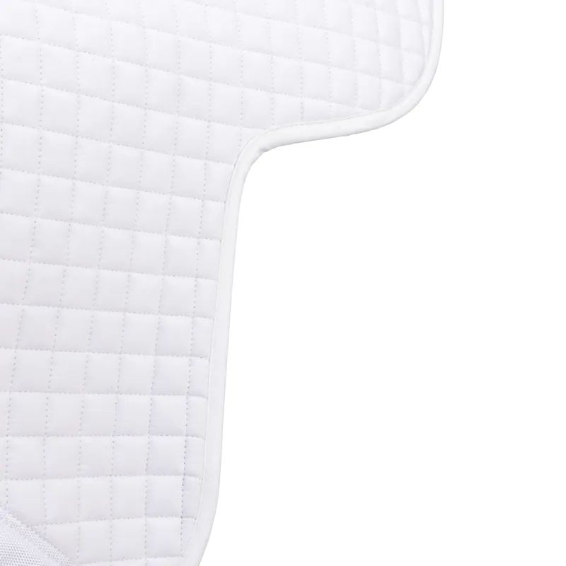 Shires ARMA Deluxe Cotton Numnah - White-2