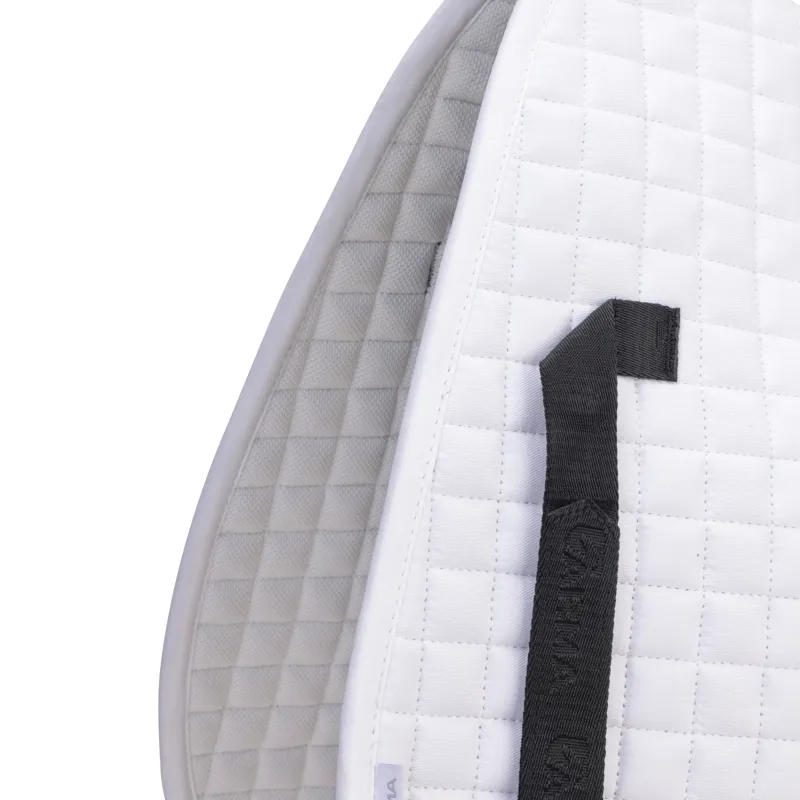 Shires ARMA Deluxe Cotton Numnah - White-4