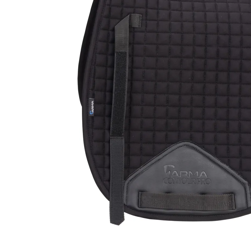 Shires ARMA Deluxe Cotton Numnah - Black-4