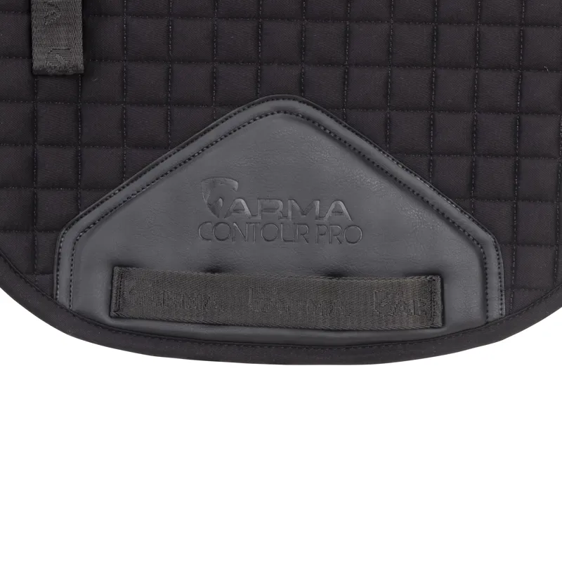 Shires ARMA Deluxe Cotton Numnah - Black-1